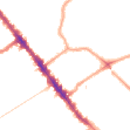 Night-time road noise heatmap for NW6 4QG