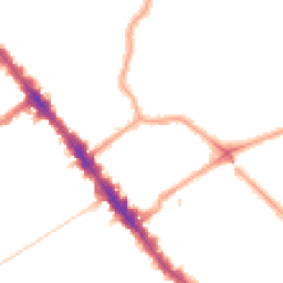 Night-time road noise heatmap for NW6 4QH
