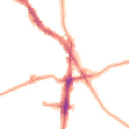 Night-time road noise heatmap for NW6 4RS