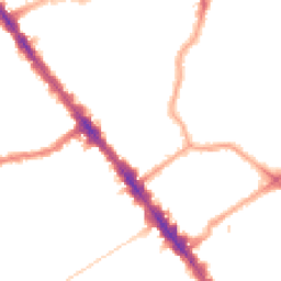 Night-time road noise heatmap for NW6 4TD