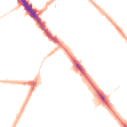 Night-time road noise heatmap for NW6 5EF