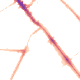 Night-time road noise heatmap for NW6 5EH