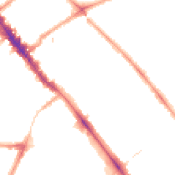 Night-time road noise heatmap for NW6 5JN