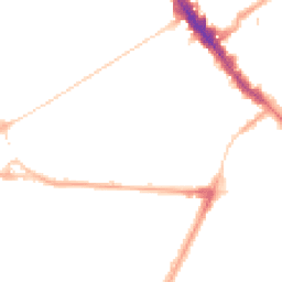 Night-time road noise heatmap for NW6 5QN