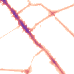Night-time road noise heatmap for NW6 5UB