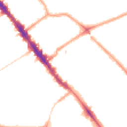 Night-time road noise heatmap for NW6 5UG