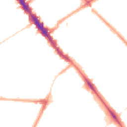 Night-time road noise heatmap for NW6 5UZ