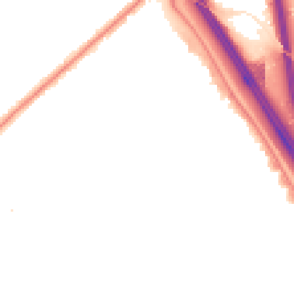 Night-time road noise heatmap for NW9 5GS