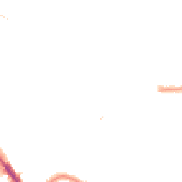 Night-time road noise heatmap for NW9 5JT