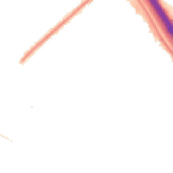 Night-time road noise heatmap for NW9 5WL