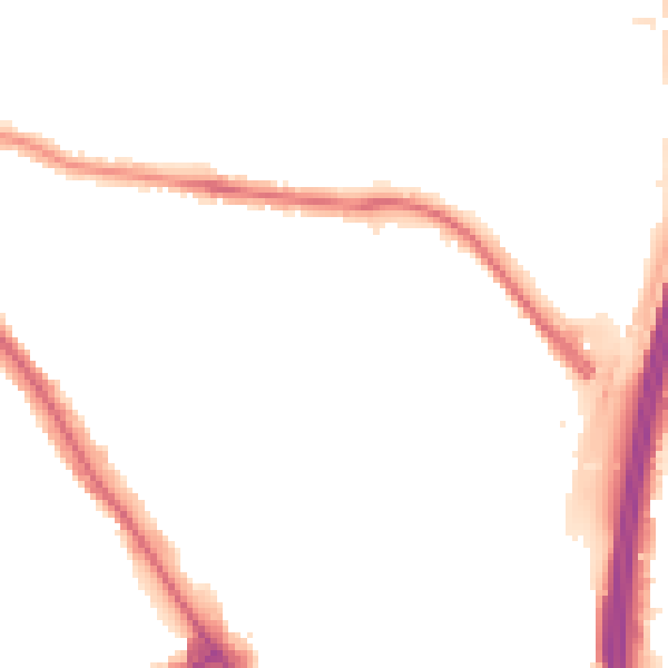 Night-time road noise heatmap for NW9 6PB