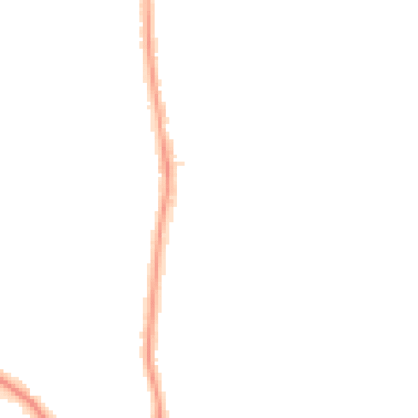 Night-time road noise heatmap for NW9 8DN