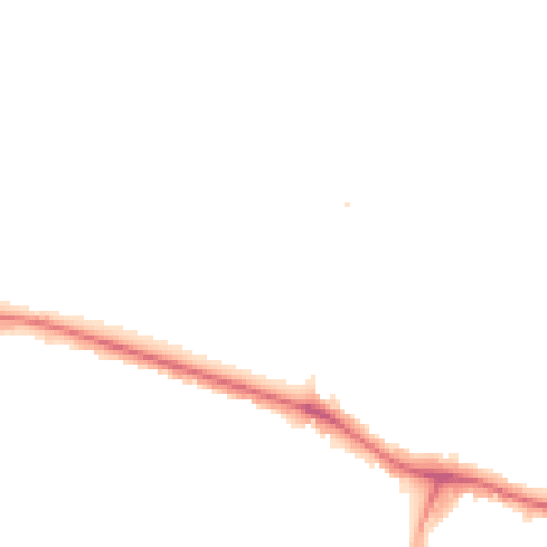 Night-time road noise heatmap for NW9 9AF