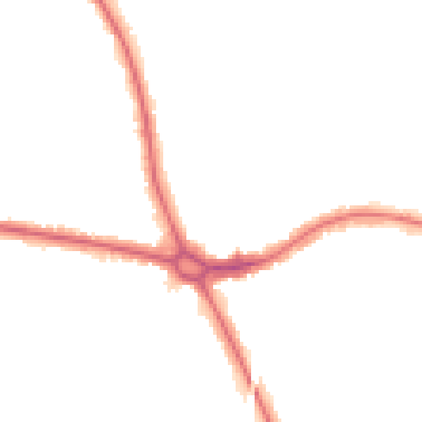 Night-time road noise heatmap for NW9 9QG