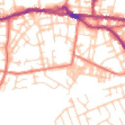 Daytime road noise heatmap for OL10 1AH