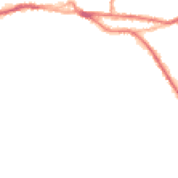 Night-time road noise heatmap for OL10 1AP