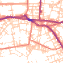 Daytime road noise heatmap for OL10 1AQ
