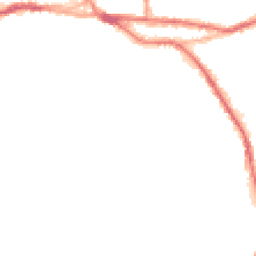 Night-time road noise heatmap for OL10 1AZ