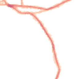 Night-time road noise heatmap for OL10 1DD