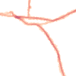 Night-time road noise heatmap for OL10 1DF