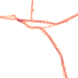 Night-time road noise heatmap for OL10 1DG