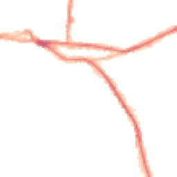 Night-time road noise heatmap for OL10 1DQ