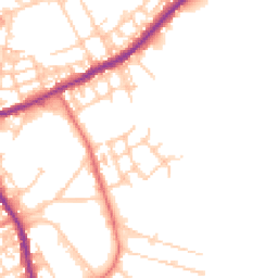 Daytime road noise heatmap for OL10 1FX