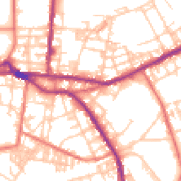 Daytime road noise heatmap for OL10 1LE