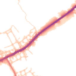 Daytime road noise heatmap for OL10 1QP