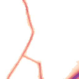 Night-time road noise heatmap for OL10 2HR