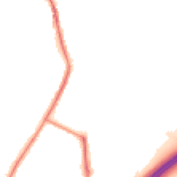 Night-time road noise heatmap for OL10 2JR