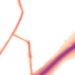 Night-time road noise heatmap for OL10 2LX