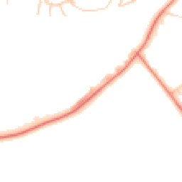 Daytime road noise heatmap for OL10 2TT