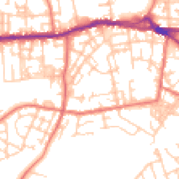 Daytime road noise heatmap for OL10 3AG