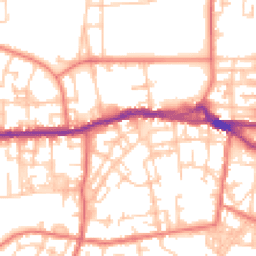 Daytime road noise heatmap for OL10 3EH