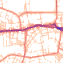 Daytime road noise heatmap for OL10 3EP