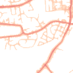 Daytime road noise heatmap for OL10 3SW