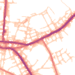 Daytime road noise heatmap for OL10 4EA