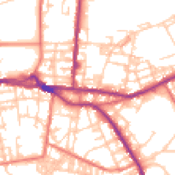 Daytime road noise heatmap for OL10 4HF