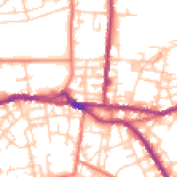 Daytime road noise heatmap for OL10 4NA