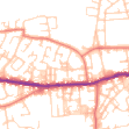 Daytime road noise heatmap for OL10 4QW