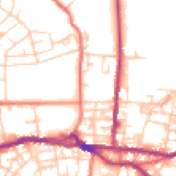 Daytime road noise heatmap for OL10 4TX
