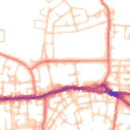 Daytime road noise heatmap for OL10 4XD