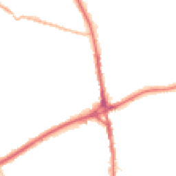 Night-time road noise heatmap for OL11 1AX