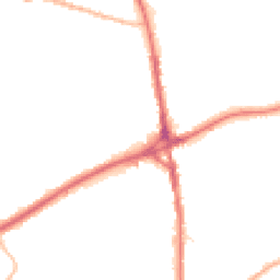 Night-time road noise heatmap for OL11 1BA