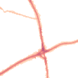 Night-time road noise heatmap for OL11 1BH