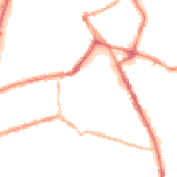 Night-time road noise heatmap for OL11 1DN