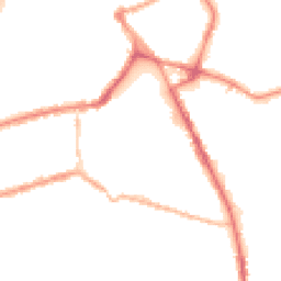 Night-time road noise heatmap for OL11 1DT