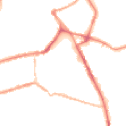 Night-time road noise heatmap for OL11 1DU