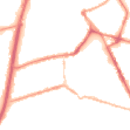 Night-time road noise heatmap for OL11 1ED